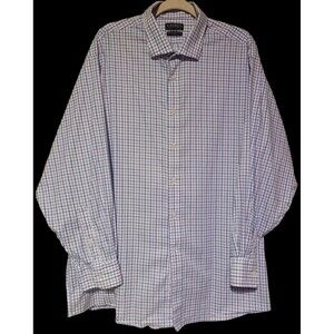 L. Ralph Lauren Black Label 'Performance Stretch Big Fit' Dress Shirt 18.5 34/35